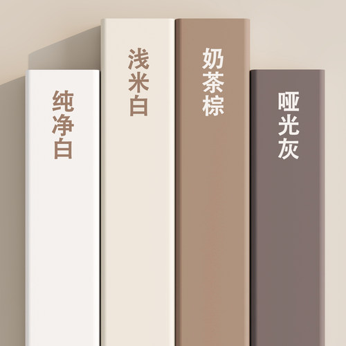 肤感膜贴纸自粘波音软片家具翻新墙纸防水衣柜门橱柜柜子改色贴膜