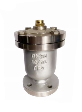 304不锈钢法兰自动排气阀快速丝扣排气阀QB1单口316L放气阀