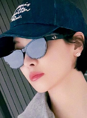 宋茜同款太阳镜女复古防紫外线墨镜2026新款高级感带度数近视镜男