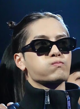 王嘉尔同款墨镜男士痞帅高级感复古猫眼偏光防紫外线近视太阳眼镜