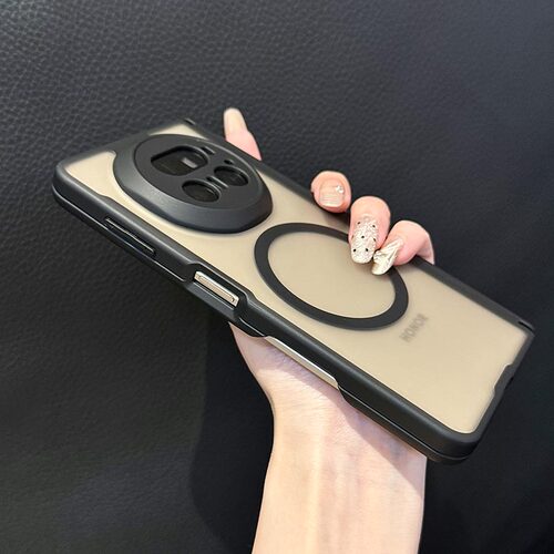 适用荣耀magicv5手机壳磁吸中轴3