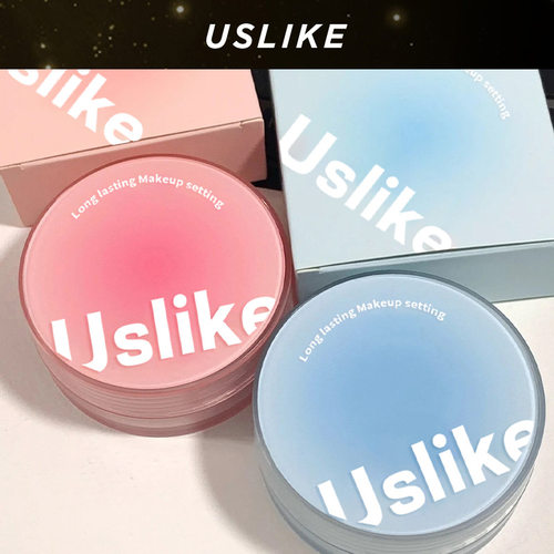 USLIKE果冻柔雾定妆散粉控油持久不脱妆防水遮瑕蜜粉定妆粉混油皮