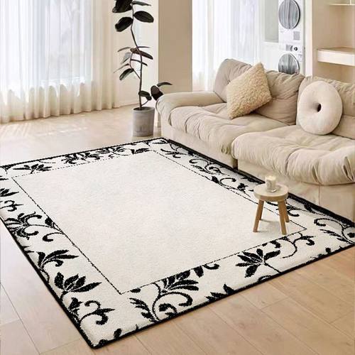 奶油风复古沙发茶几垫