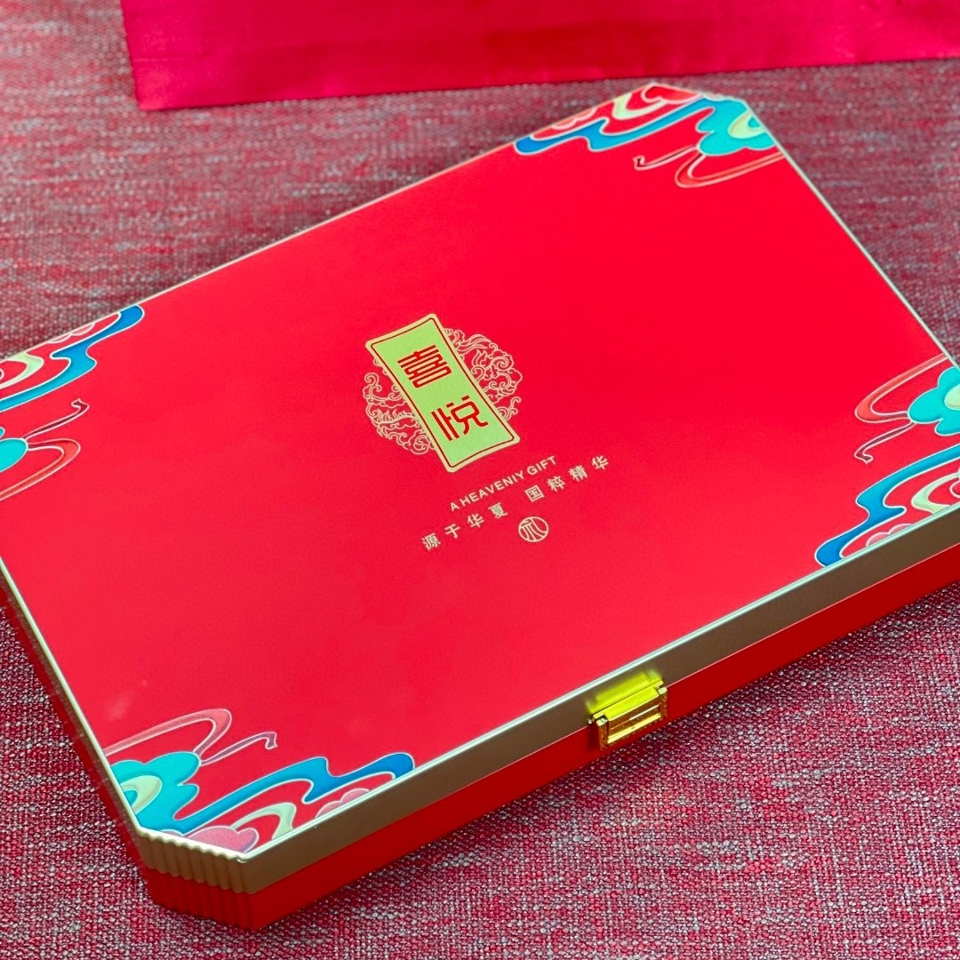 喜悦五拼礼盒人参滋补品包装盒海马西洋参鹿茸石斛礼盒空盒子定制