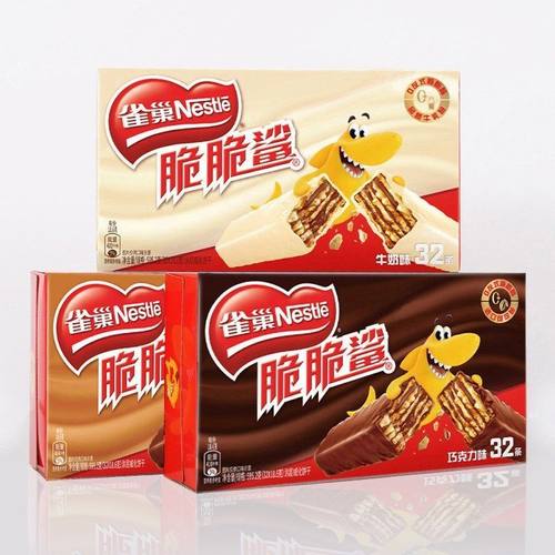 雀巢脆脆牛奶花生巧克力味