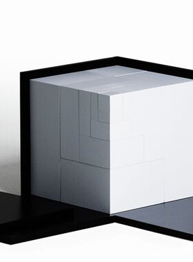 Naef Tectus 立方体建筑模型积木 设计师创意 儿童成人益智玩具