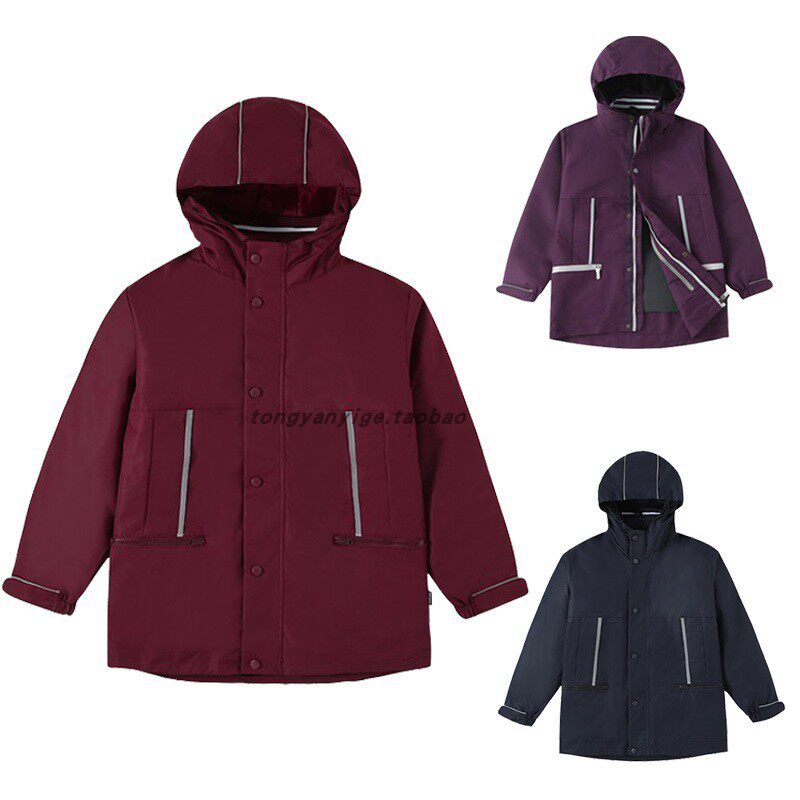 中小学生英伦校服冲锋衣羽绒服