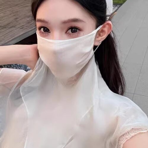 100%桑蚕丝户外骑行面罩