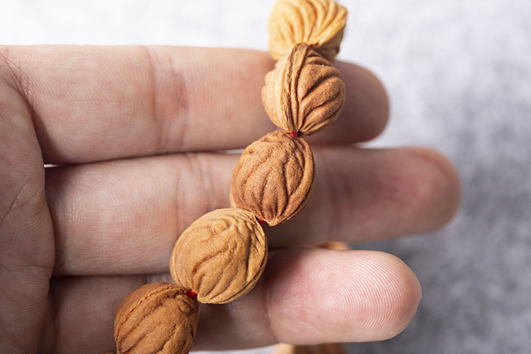 野生桃核手串天然桃核龙纹桃胡手串山桃核手链男女特惠包邮