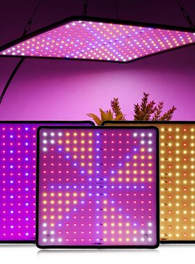 全光谱植物生长led量子板灯吊挂式温室大棚多肉花卉帐篷种补光灯