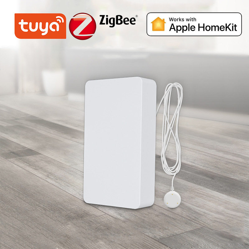 涂鸦智能Zigbee HomeKit漏水报警器WiFi无线水浸探测仪WiFi