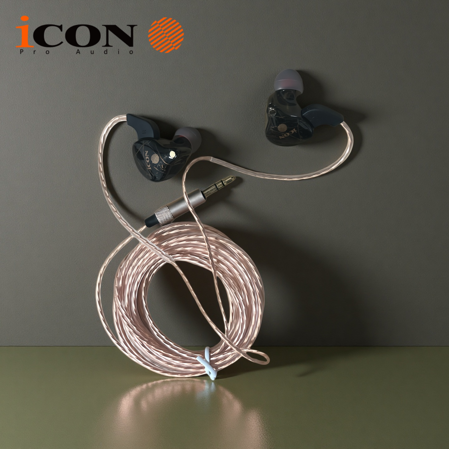 icon艾肯Scan10直播监听耳机电脑声卡耳返主播专用2.5米不带麦耳
