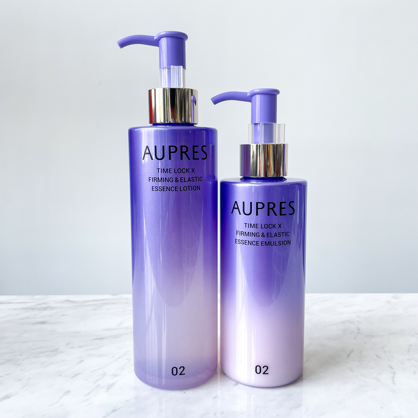 欧珀莱时光锁紧致弹润精华水乳一对装 02号滋润型 水255ml乳200ml