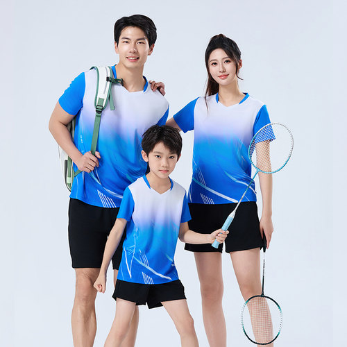 新款排球服套装羽毛球服