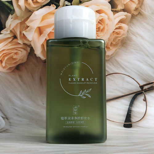 清妍泉植萃润泽净颜卸妆水300ml