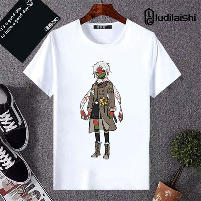 Countryhuma果泥国拟周边ch五常夏季短袖T恤瓷俄美法英德学生上衣