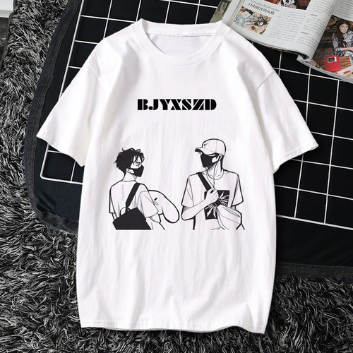 博君一肖肖战写真照片ins短袖T恤