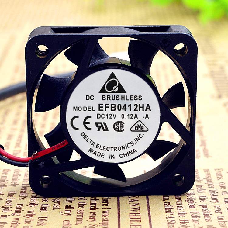 EFB0412HA台达 4010 12V 0.12A 4CM 静音南北桥CPU风扇40*40*10mm图片