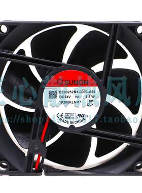 全新SUNON建准EE80252B1-000C-A99 8025 24V 1.8W 直流散热风扇