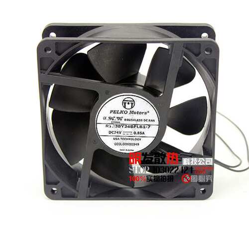 全新 PELKO R1238L24BPLB-2B-7 24V 0.85A 大功率变频器风扇大风