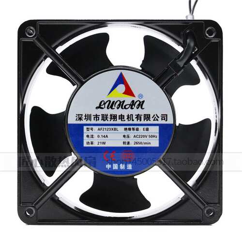 全新12038 220V 联翔轴流风机 AF2123XBL 220V 0.14A AF2123XSL