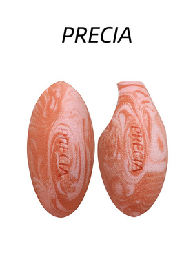 PRECIA低密度三文鱼粗孔超软蛋形美妆蛋化妆切面粉扑粉底打底海绵