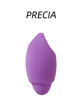 2个包邮紫色偏硬细腻不吃粉蜗牛异形美妆蛋海绵粉扑专用气垫打底