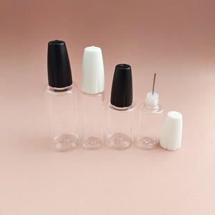 注油瓶10ml15ml20ML30毫升透明瓶硬材质针尖瓶点胶瓶挤压塑料瓶