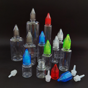 包邮10ML20ML15ML30ml透明塑料瓶大口尖嘴瓶针尖瓶 胶水瓶注油瓶