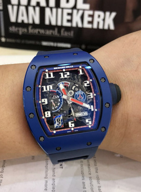 理查德米勒 RM030 蓝色陶瓷 男士机械手表 腕表