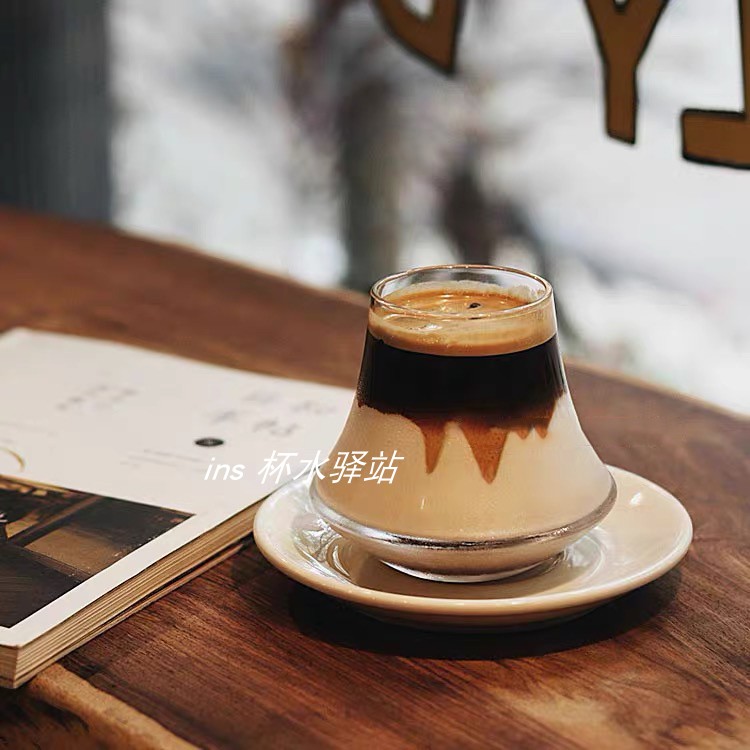 ins精品冰美式冷萃拿铁咖啡杯