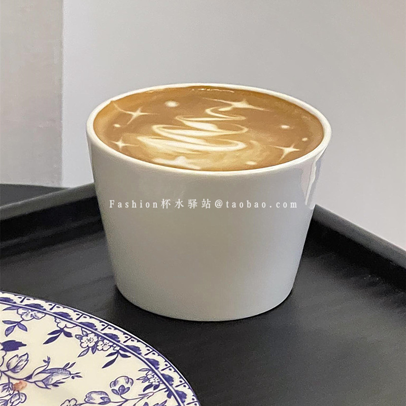日式简约陶瓷纯色马克杯
