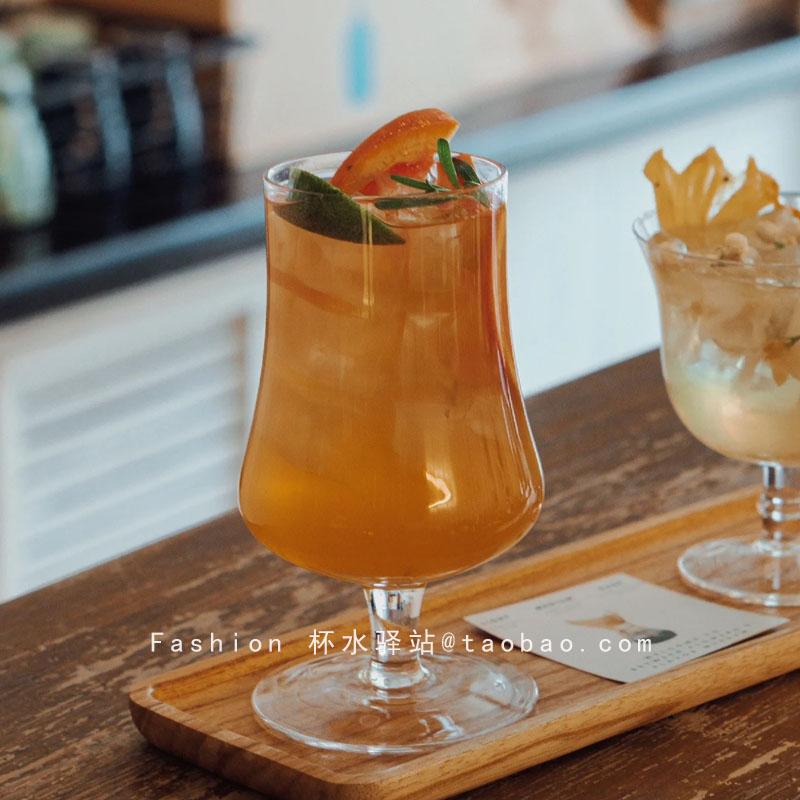 ins风高脚杯创意鸡尾酒杯