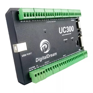 UC300 mach3 6轴铣刀加工 USB 雕刻机运动控制卡数控控制器