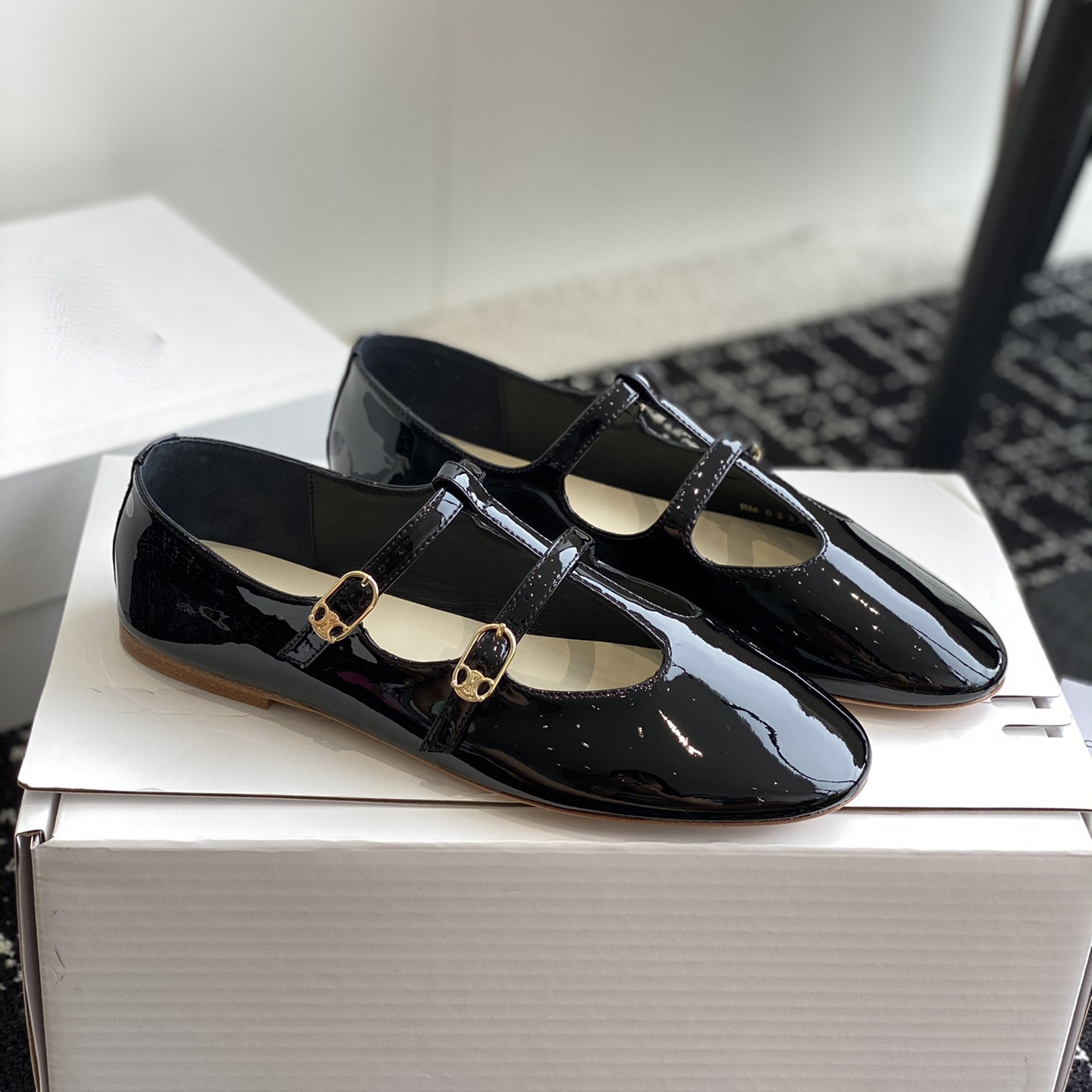 欧货高定真皮英伦风黑色小皮鞋女2026新款夏天玛丽珍平底单鞋百搭