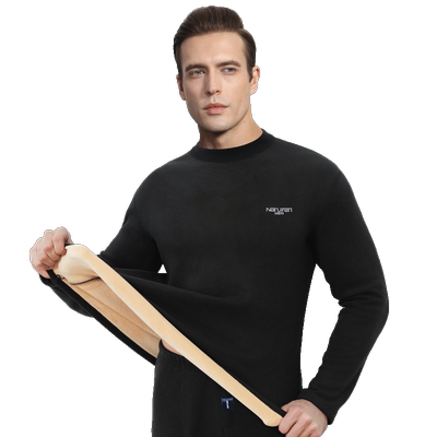 男士冬季保暖内衣套装打底超厚