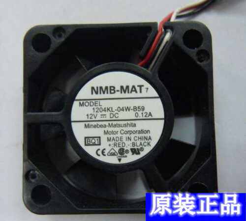 原装NMB-MAT 1204KL-04W-B59 3010 12V 0.12A 3CM 安川变频器风扇