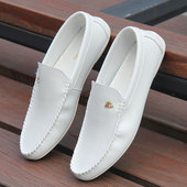 镂空透气一脚蹬凉皮鞋 男夏季 懒人鞋 韩版 薄款 潮流休闲男鞋 豆豆鞋