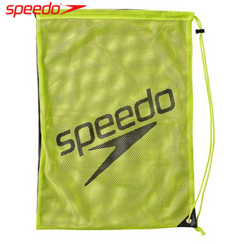 日本代购Speedo速比涛网袋泳衣收纳袋游泳装备抽绳束口包干湿分离