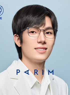 防蓝光眼镜女派丽蒙可配镜片透明眼镜框有度数方框眼镜男潮84015