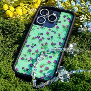 Rosie春日紫玫瑰适用iPhone17 14ProMax WF防摔17 Wildflow联名Purple Plus苹果壳13明星同款 Posie