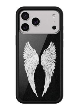 wildflow天使之翼Angel Baby壳适用苹果iphone17pro/16/15/14/13/12/Pro/Max/plus硬壳全包防摔个性保护套