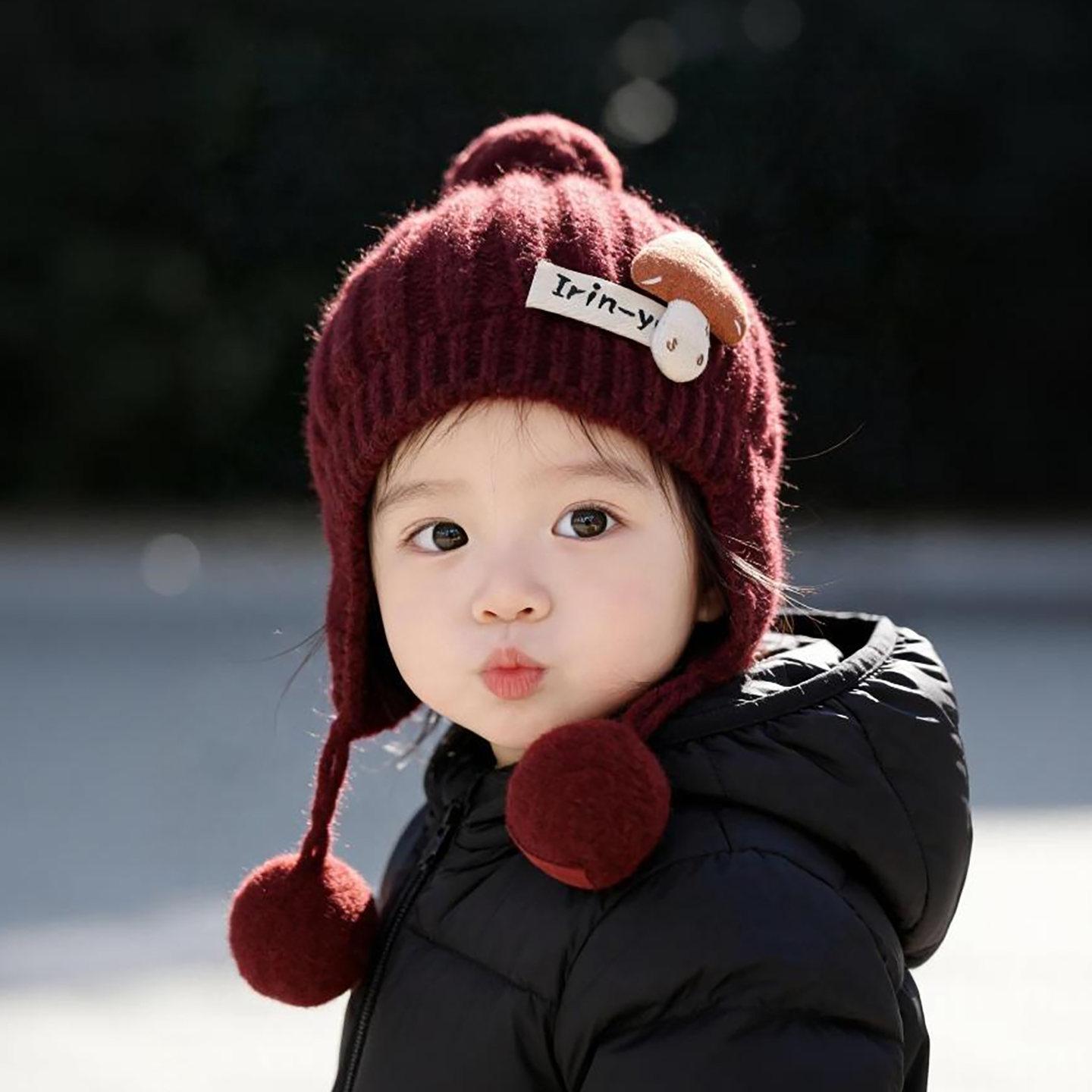 宝宝可爱帽子秋冬季保暖加厚针织护耳帽男婴女儿童防风韩版毛线帽,童装/婴儿装/亲子装,帽子,淘宝优惠券,粉丝福利购,淘宝优惠卷