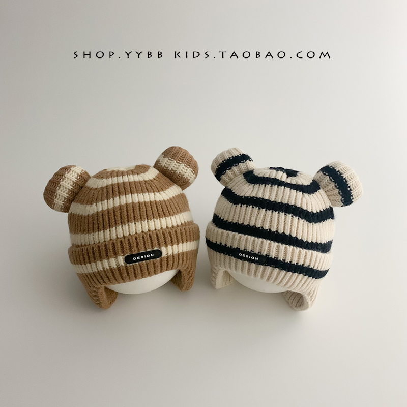 宝宝秋冬韩版保暖护耳帽