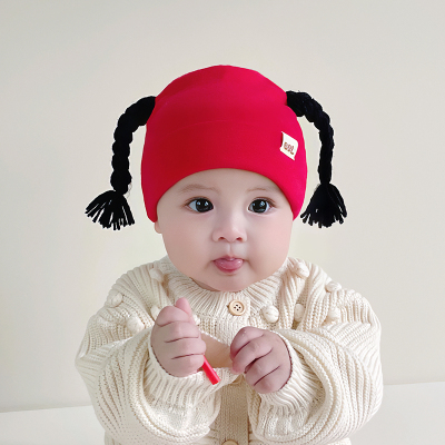 婴幼儿帽子秋冬款套头帽