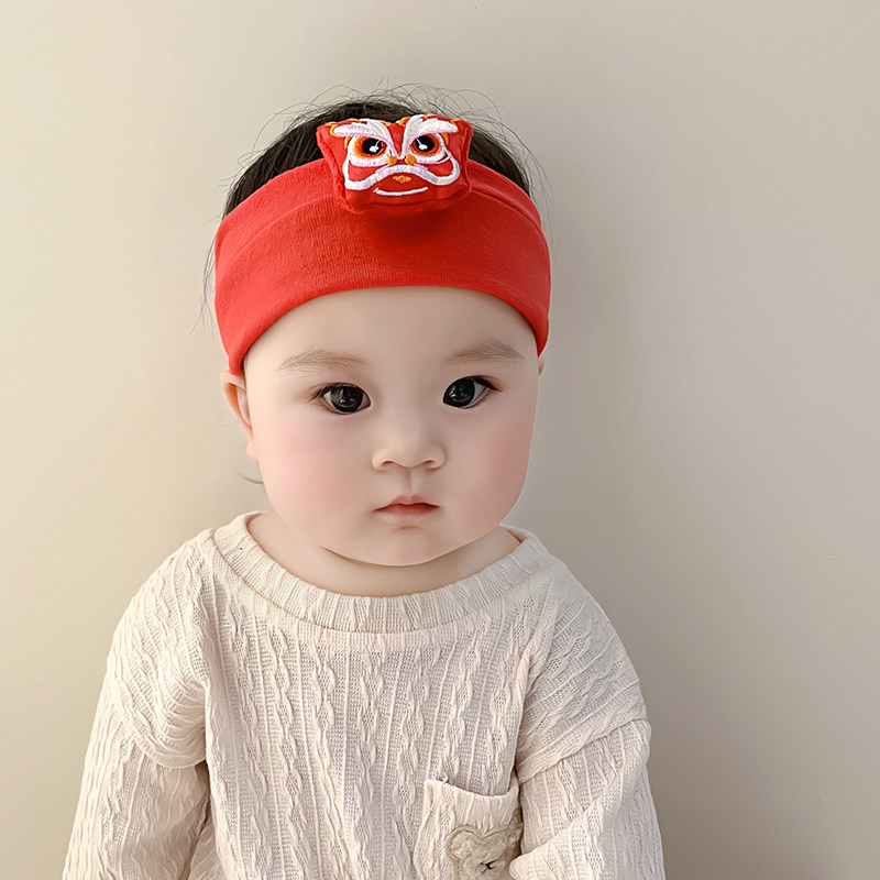 婴儿春夏护囟门帽超萌可爱