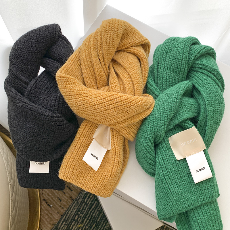 围巾韩版潮针织毛线保暖加厚