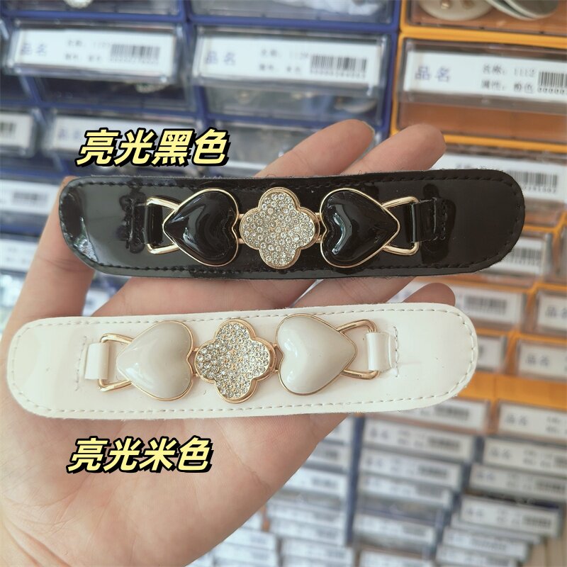 一鞋多穿乐福鞋扣饰皮鞋配件可拆鞋扣