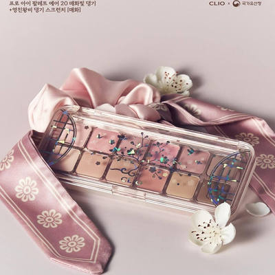 新品clio韩国十二色眼影盘哑光pro eye pallete air传统系列20/21