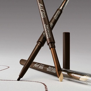 school眼线笔双头极细韩国新品 for 自然晕染极细节 cool 涂酷too